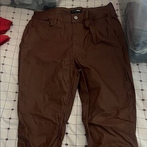 Fashion Nova Brown Skinny Pants